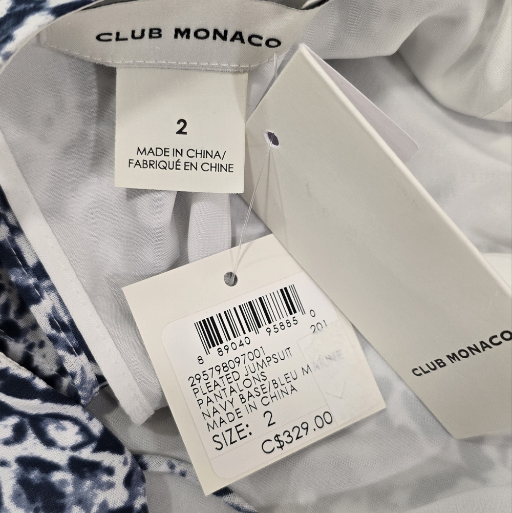 Club Monaco Size 2 Overall Dress Original Price $329